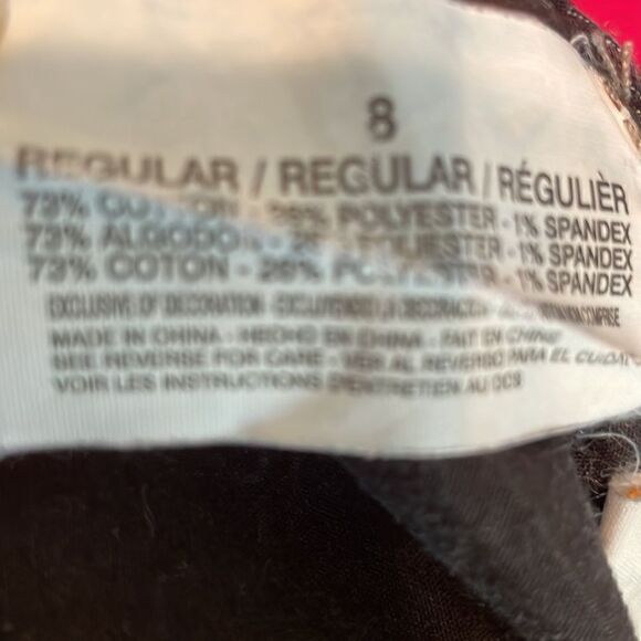 Nine West Jeans Flaired leg  Women's Size 8 - Picture 6 of 6